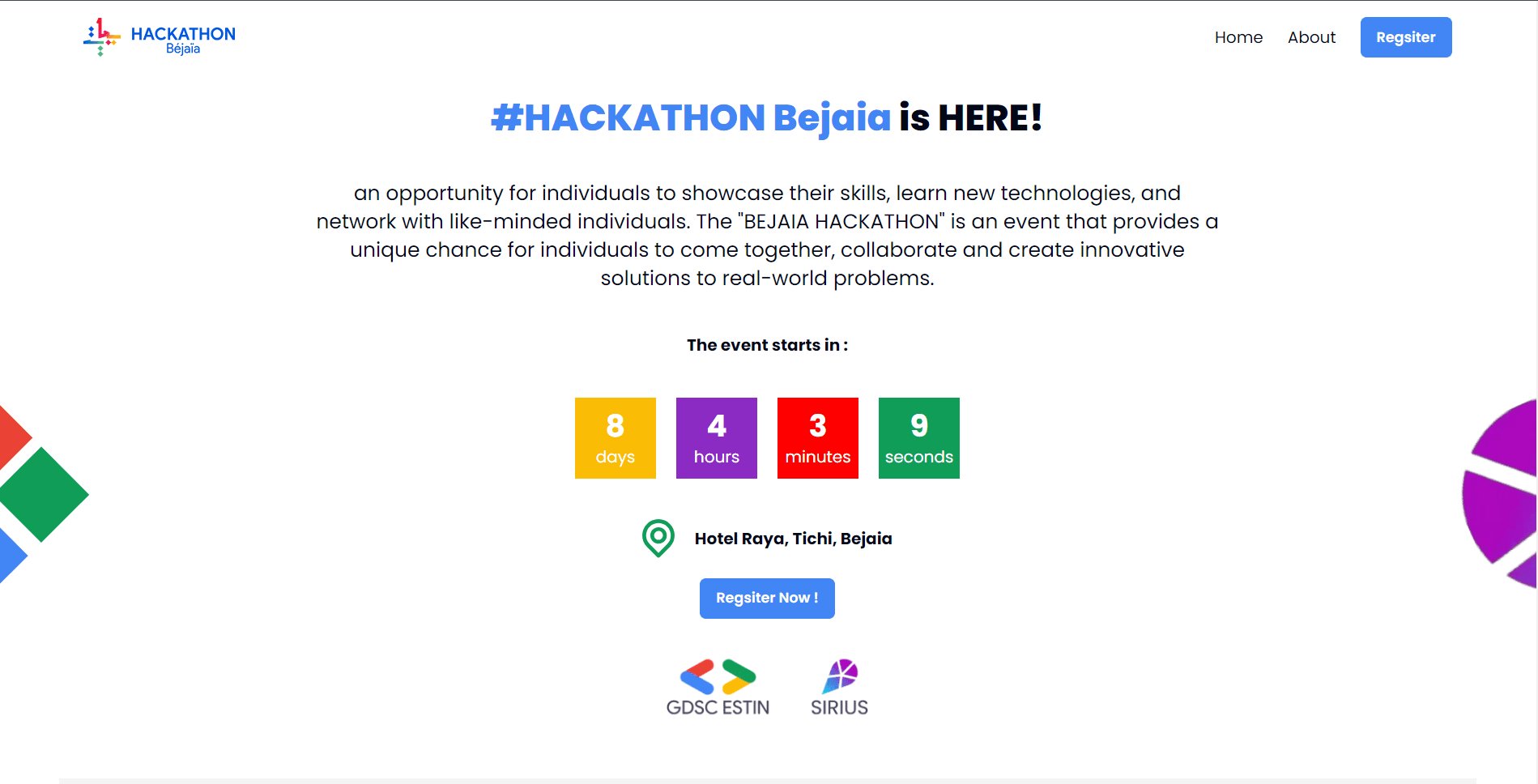 GDSC ESTIN Hackathon Registration — thumbnail 1