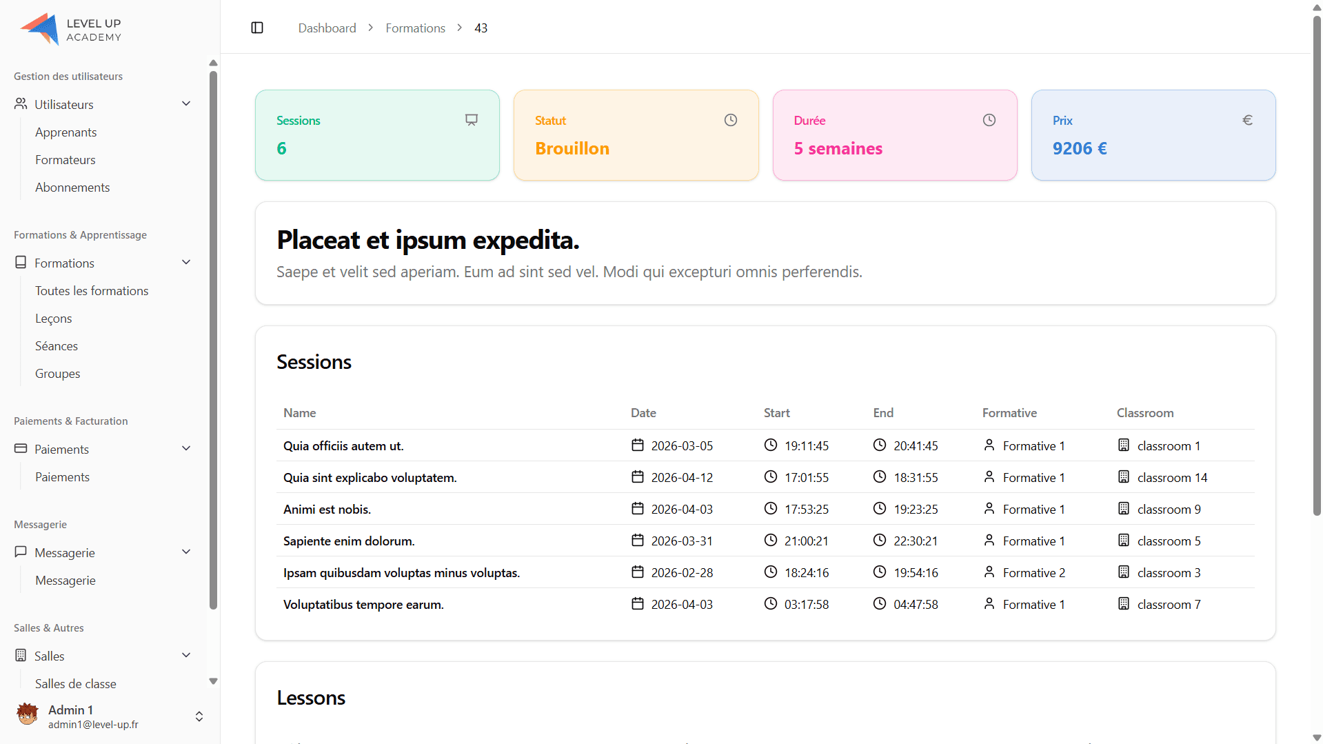 Level Up — Training Platform — thumbnail 3